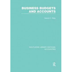 Business Budgets and Accounts (RLE Accounting)