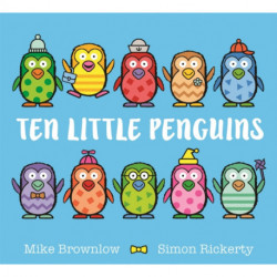 Ten Little Penguins Board Book