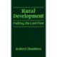Rural Development: Putting the last first