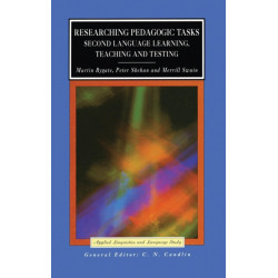 Researching Pedagogic Tasks: Second Language Learning, Teaching, and Testing
