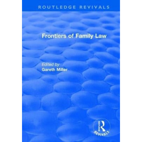 Frontiers of Family Law