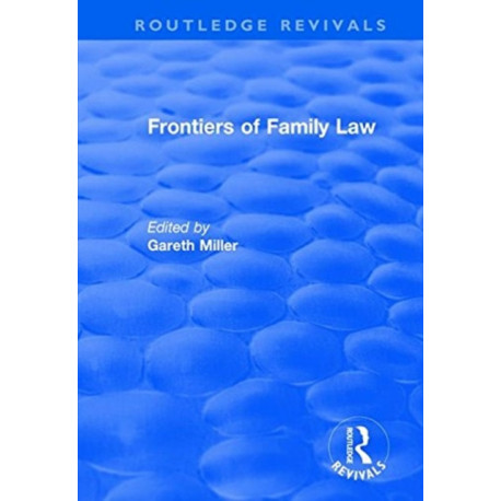Frontiers of Family Law