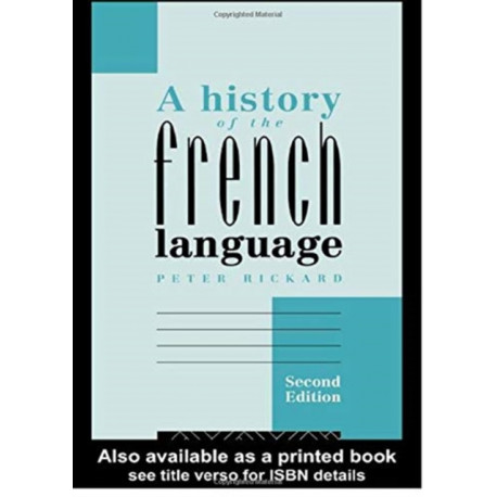 A History of the French Language