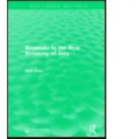 Appendix to the Rice Economy of Asia