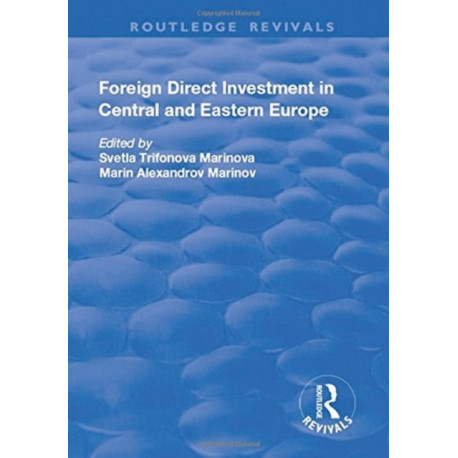 Foreign Direct Investment in Central and Eastern Europe