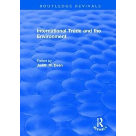 International Trade and the Environment