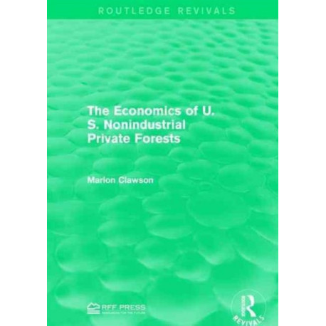 The Economics of U.S. Nonindustrial Private Forests