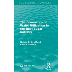 The Economics of Water Utilization in the Beet Sugar Industry