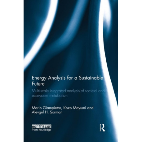 Energy Analysis for a Sustainable Future: Multi-Scale Integrated Analysis of Societal and Ecosystem Metabolism