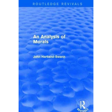 An Analysis of Morals