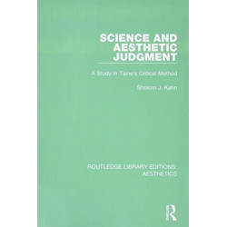 Science and Aesthetic Judgement: A Study in Taine's Critical Method