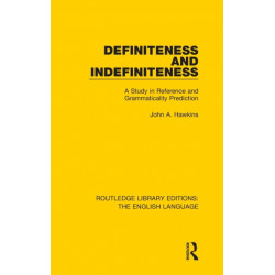 Definiteness and Indefiniteness: A Study in Reference and Grammaticality Prediction