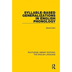 Syllable-Based Generalizations in English Phonology