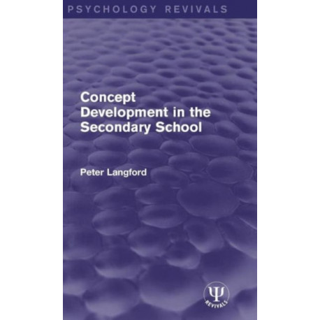 Concept Development in the Secondary School