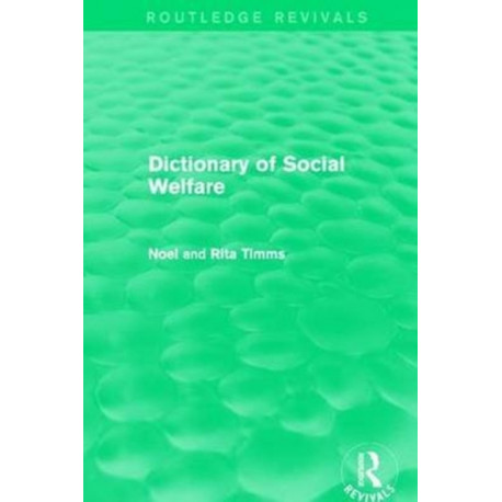 Dictionary of Social Welfare