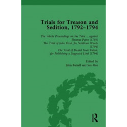 Trials for Treason and Sedition, 1792-1794, Part I Vol 1
