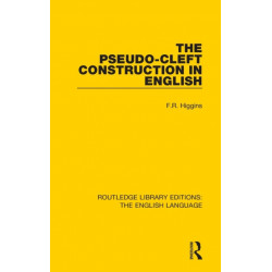 The Pseudo-Cleft Construction in English