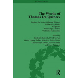 The Works of Thomas De Quincey, Part III vol 20: Prefaces &c. to the Collected Editions Published Addenda Marginalia Manuscript Addenda Undatable Manuscripts