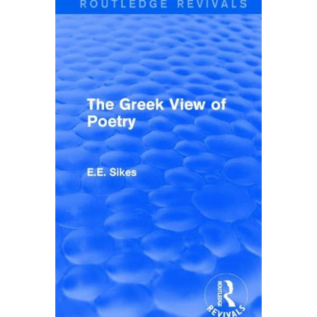 The Greek View of Poetry