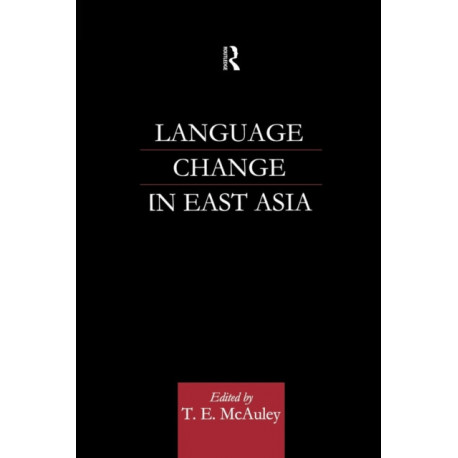 Language Change in East Asia