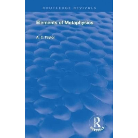 Elements of Metaphysics