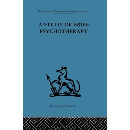 A Study of Brief Psychotherapy