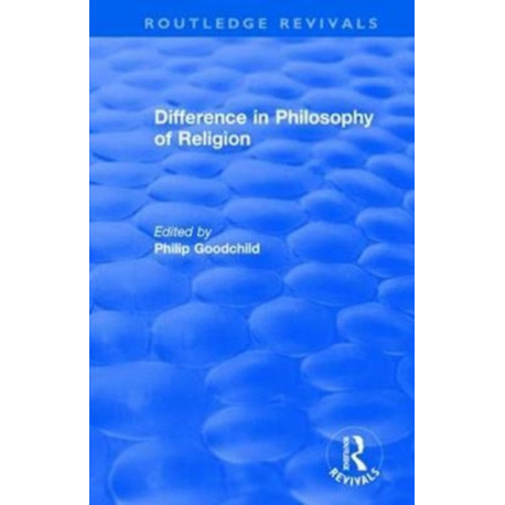 Difference in Philosophy of Religion