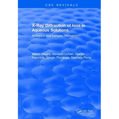 X-Ray Diffraction of Ions in Aqueous Solutions: Hydration and Complex Formation