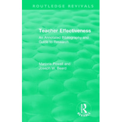 Teacher Effectiveness: An Annotated Bibliography and Guide to Research