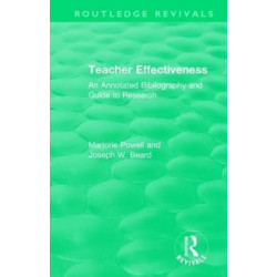 Teacher Effectiveness: An Annotated Bibliography and Guide to Research