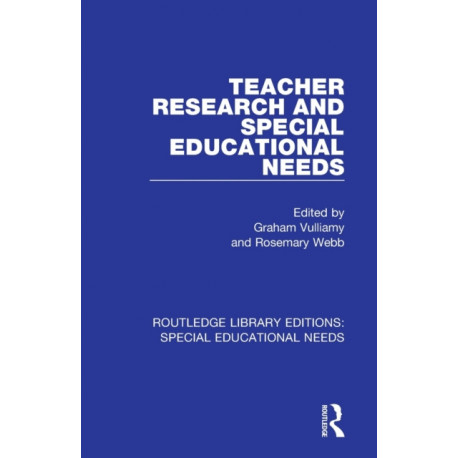 Teacher Research and Special Education Needs