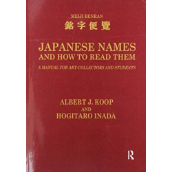 Japanese Names and How to Read Them: A Manual for Art Collectors and Students