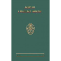 African Language Review: Formerly the Sierra Leone Language Review