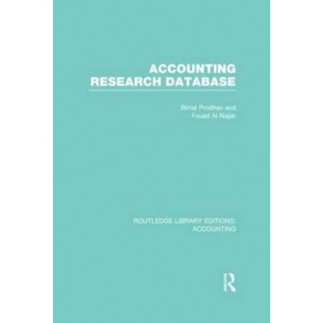 Accounting Research Database (RLE Accounting)