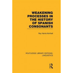 Weakening Processes in the History of Spanish Consonants (RLE Linguistics E: Indo-European Linguistics)
