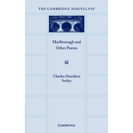 Marlborough and Other Poems
