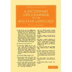 A Dictionary and Grammar of the Malayan Language