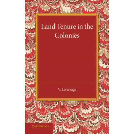Land Tenure in the Colonies