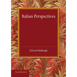 Italian Perspectives: An Inaugural Lecture