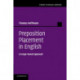 Preposition Placement in English: A Usage-based Approach