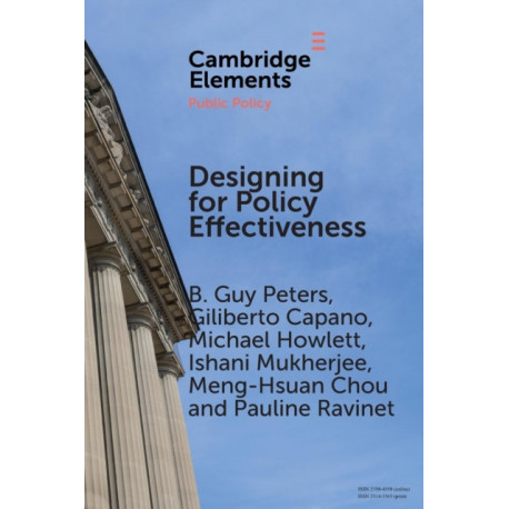 Designing for Policy Effectiveness: Defining and Understanding a Concept