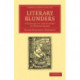 Literary Blunders: A Chapter in the History of Human Error