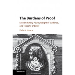The Burdens of Proof: Discriminatory Power, Weight of Evidence, and Tenacity of Belief