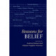 Reasons for Belief