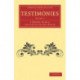 Testimonies: Volume 1