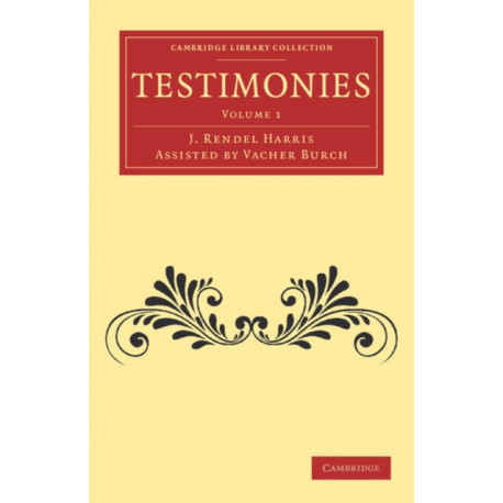 Testimonies: Volume 1