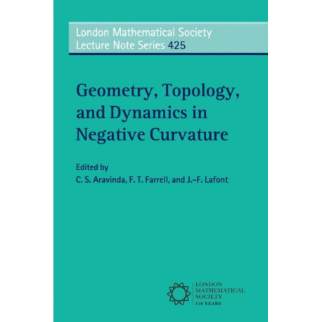 Geometry, Topology, and Dynamics in Negative Curvature