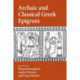 Archaic and Classical Greek Epigram