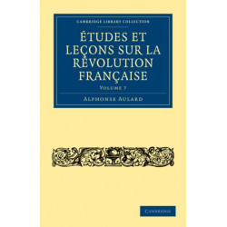 Etudes et lecons sur la Revolution Francaise