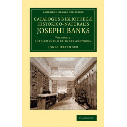 Catalogus bibliothecæ historico-naturalis Josephi Banks